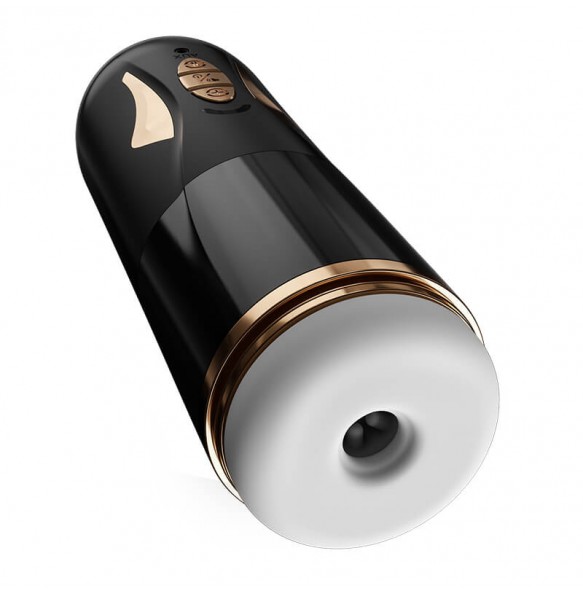 MizzZee - Galaxy-Z Thursting Heated Moaning Masturbator Cup (Chargeable - Black)